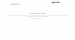 Desktop Screenshot of maravia.net